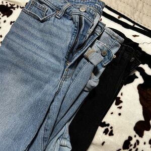 Old Navy Women's Blue and Black Jeans